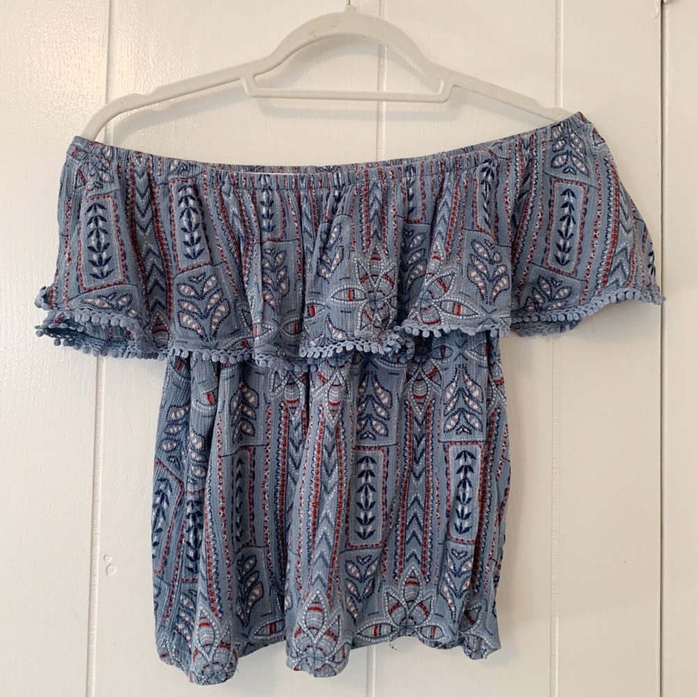 Off the shoulder shirt